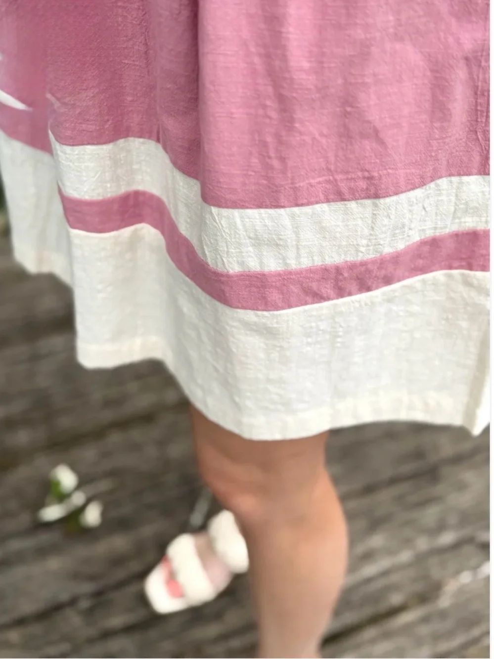 Daphne Pink Collared Dress - Picture 4 of 10